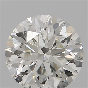 Picture of Natural Diamond 0.40 Carats, Round with Excellent Cut, K Color, SI2 Clarity and Certified by GIA