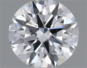 Picture of Natural Diamond 0.41 Carats, Round with Excellent Cut, E Color, SI2 Clarity and Certified by GIA