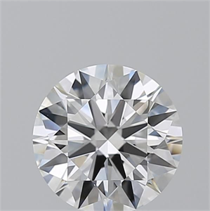 Picture of Natural Diamond 2.08 Carats, Round with Excellent Cut, E Color, VVS1 Clarity and Certified by GIA