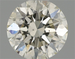 Picture of Natural Diamond 0.52 Carats, Round with Excellent Cut, I Color, VS2 Clarity and Certified by IGI