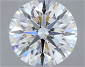 Natural Diamond 0.42 Carats, Round with Excellent Cut, J Color, VVS1 Clarity and Certified by GIA