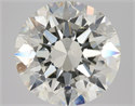 Natural Diamond 3.01 Carats, Round with Excellent Cut, K Color, SI1 Clarity and Certified by GIA