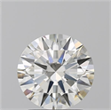 Natural Diamond 2.01 Carats, Round with Excellent Cut, I Color, VS1 Clarity and Certified by GIA