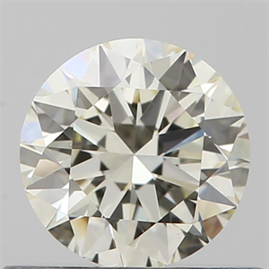 Picture of Natural Diamond 0.51 Carats, Round with Excellent Cut, J Color, VS1 Clarity and Certified by IGI