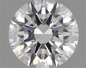 Picture of Natural Diamond 0.40 Carats, Round with Excellent Cut, G Color, VS1 Clarity and Certified by GIA