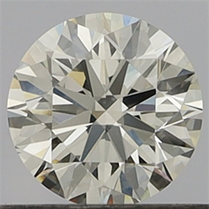 Picture of Natural Diamond 0.40 Carats, Round with Excellent Cut, J Color, SI1 Clarity and Certified by GIA