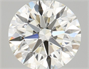 Natural Diamond 0.56 Carats, Round with Excellent Cut, K Color, VVS1 Clarity and Certified by GIA