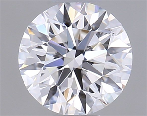 Picture of Natural Diamond 0.44 Carats, Round with Excellent Cut, D Color, VS2 Clarity and Certified by GIA