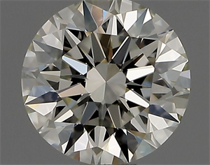 Picture of Natural Diamond 0.50 Carats, Round with Excellent Cut, K Color, VS1 Clarity and Certified by GIA