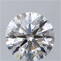 Natural Diamond 0.40 Carats, Round with Excellent Cut, D Color, VVS1 Clarity and Certified by GIA