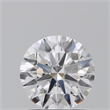 Natural Diamond 1.10 Carats, Round with Excellent Cut, D Color, VVS1 Clarity and Certified by GIA