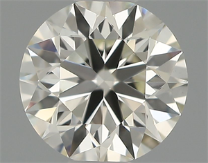 Picture of Natural Diamond 0.43 Carats, Round with Excellent Cut, I Color, VS1 Clarity and Certified by IGI