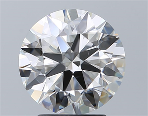 Picture of Natural Diamond 3.02 Carats, Round with Excellent Cut, I Color, SI1 Clarity and Certified by GIA