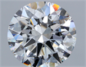 Natural Diamond 5.50 Carats, Round with Excellent Cut, E Color, VS2 Clarity and Certified by GIA