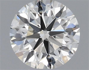 Picture of Natural Diamond 0.42 Carats, Round with Excellent Cut, H Color, VS1 Clarity and Certified by IGI