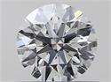 Natural Diamond 0.40 Carats, Round with Excellent Cut, E Color, VS2 Clarity and Certified by GIA