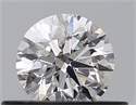 Natural Diamond 0.40 Carats, Round with Very Good Cut, F Color, SI2 Clarity and Certified by GIA