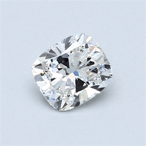 Picture of 0.61 Carats, Cushion Diamond with  Cut, H Color, VS2 Clarity and Certified by GIA
