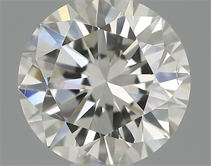 Picture of Natural Diamond 0.48 Carats, Round with Excellent Cut, I Color, VS2 Clarity and Certified by IGI