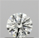 Natural Diamond 0.45 Carats, Round with Excellent Cut, K Color, VS1 Clarity and Certified by GIA