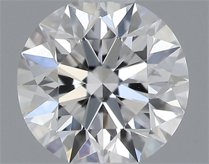 Picture of Natural Diamond 0.40 Carats, Round with Excellent Cut, D Color, VVS1 Clarity and Certified by GIA