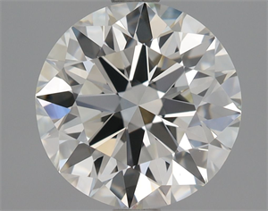 Picture of Natural Diamond 2.00 Carats, Round with Excellent Cut, I Color, VVS2 Clarity and Certified by GIA