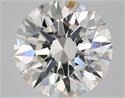 Natural Diamond 2.77 Carats, Round with Excellent Cut, I Color, VVS2 Clarity and Certified by GIA