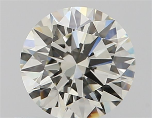 Picture of Natural Diamond 0.55 Carats, Round with Excellent Cut, J Color, VS1 Clarity and Certified by GIA