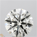 Natural Diamond 5.98 Carats, Round with Excellent Cut, J Color, SI1 Clarity and Certified by IGI