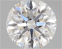 Natural Diamond 0.43 Carats, Round with Excellent Cut, E Color, VS1 Clarity and Certified by GIA