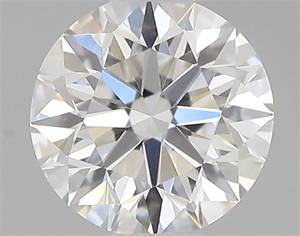 Picture of Natural Diamond 0.43 Carats, Round with Excellent Cut, E Color, VS1 Clarity and Certified by GIA