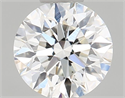 Natural Diamond 0.40 Carats, Round with Excellent Cut, G Color, VS2 Clarity and Certified by GIA