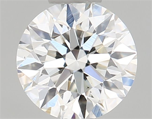 Picture of Natural Diamond 0.40 Carats, Round with Excellent Cut, G Color, VS2 Clarity and Certified by GIA