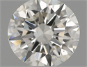 Natural Diamond 0.40 Carats, Round with Excellent Cut, G Color, VS2 Clarity and Certified by IGI