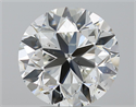 Natural Diamond 3.01 Carats, Round with Very Good Cut, I Color, SI2 Clarity and Certified by GIA