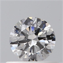 Natural Diamond 0.40 Carats, Round with Excellent Cut, D Color, VS2 Clarity and Certified by GIA