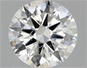 Natural Diamond 1.80 Carats, Round with Excellent Cut, H Color, SI2 Clarity and Certified by GIA