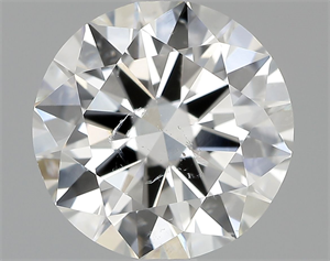 Picture of Natural Diamond 1.80 Carats, Round with Excellent Cut, H Color, SI2 Clarity and Certified by GIA