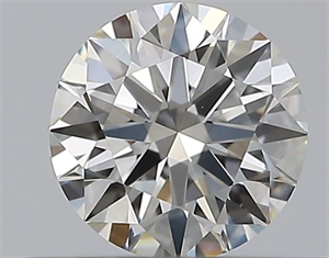 Picture of Natural Diamond 0.40 Carats, Round with Excellent Cut, I Color, VS2 Clarity and Certified by GIA