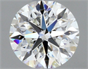 Natural Diamond 0.40 Carats, Round with Very Good Cut, G Color, VVS1 Clarity and Certified by GIA