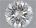 Natural Diamond 0.40 Carats, Round with Excellent Cut, F Color, VS2 Clarity and Certified by GIA