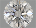 Natural Diamond 0.44 Carats, Round with Excellent Cut, G Color, VS2 Clarity and Certified by GIA