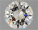 Natural Diamond 2.03 Carats, Round with Very Good Cut, K Color, IF Clarity and Certified by GIA