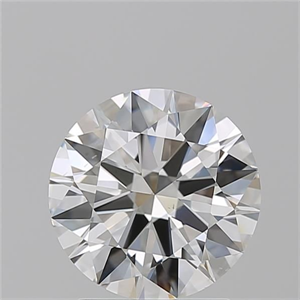 Picture of Natural Diamond 2.00 Carats, Round with Excellent Cut, H Color, VS2 Clarity and Certified by GIA