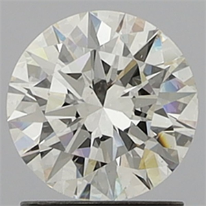 Picture of Natural Diamond 1.22 Carats, Round with Excellent Cut, E Color, IF Clarity and Certified by GIA