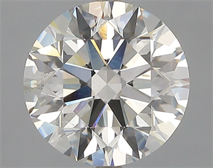 Picture of Natural Diamond 2.91 Carats, Round with Excellent Cut, I Color, SI2 Clarity and Certified by GIA