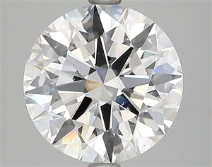 Picture of Natural Diamond 3.04 Carats, Round with Excellent Cut, E Color, SI1 Clarity and Certified by GIA