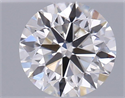 Natural Diamond 0.40 Carats, Round with Very Good Cut, H Color, VS1 Clarity and Certified by GIA