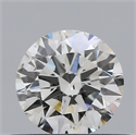 Natural Diamond 0.44 Carats, Round with Excellent Cut, I Color, SI1 Clarity and Certified by GIA