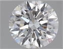 Natural Diamond 0.40 Carats, Round with Excellent Cut, E Color, SI1 Clarity and Certified by GIA